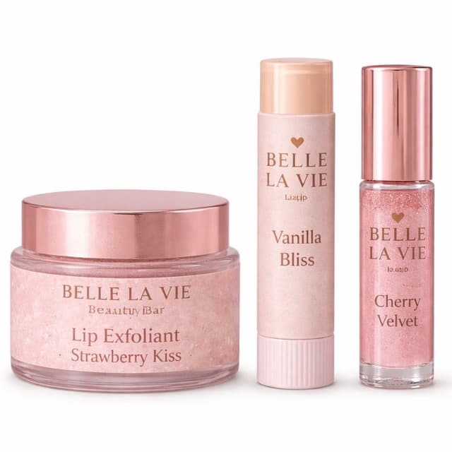 Belle La Vie Signature Lip Trio at Belle La Vie Beauty Bar & Boutique in Santa Fe, NM